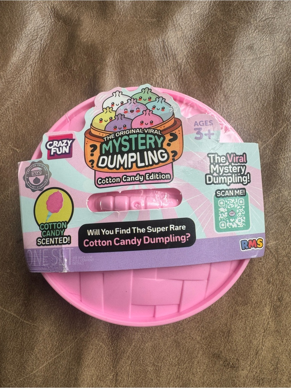 RMS Crazy Fun mystery dumpling, cotton candy edition, new
